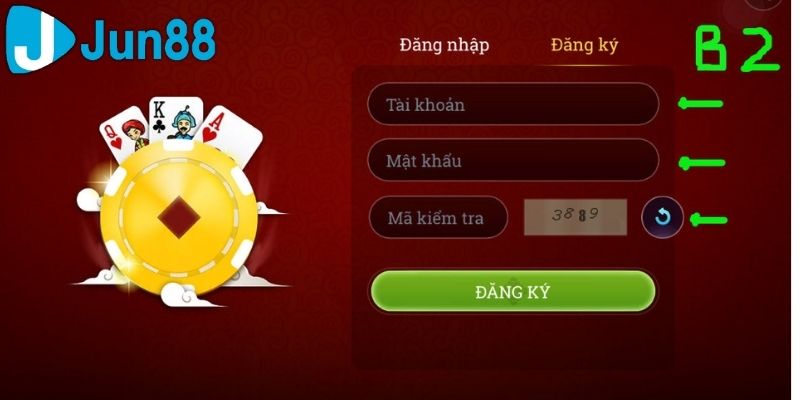 đăng ký game bài đổi thưởng